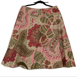 Beautiful Dressbarn Skirt Pastel Parsley!